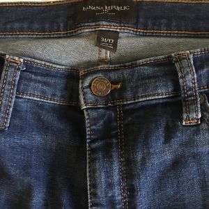 Banana Republic raw hemmed jeans